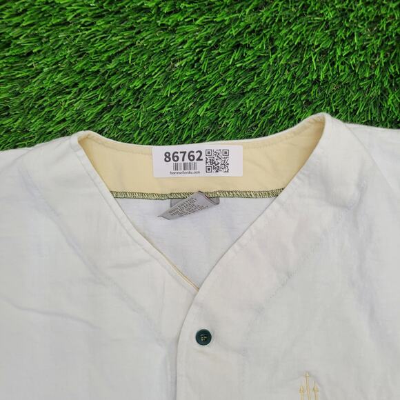 Vintage 90s Badger Sport Trident Button Shirt M 20x26 USA - Picture 6 of 12